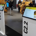 Infoterminals auf Messe