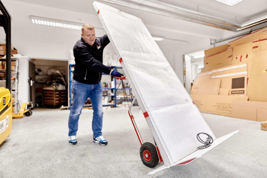 Produktionshalle von eKiosk