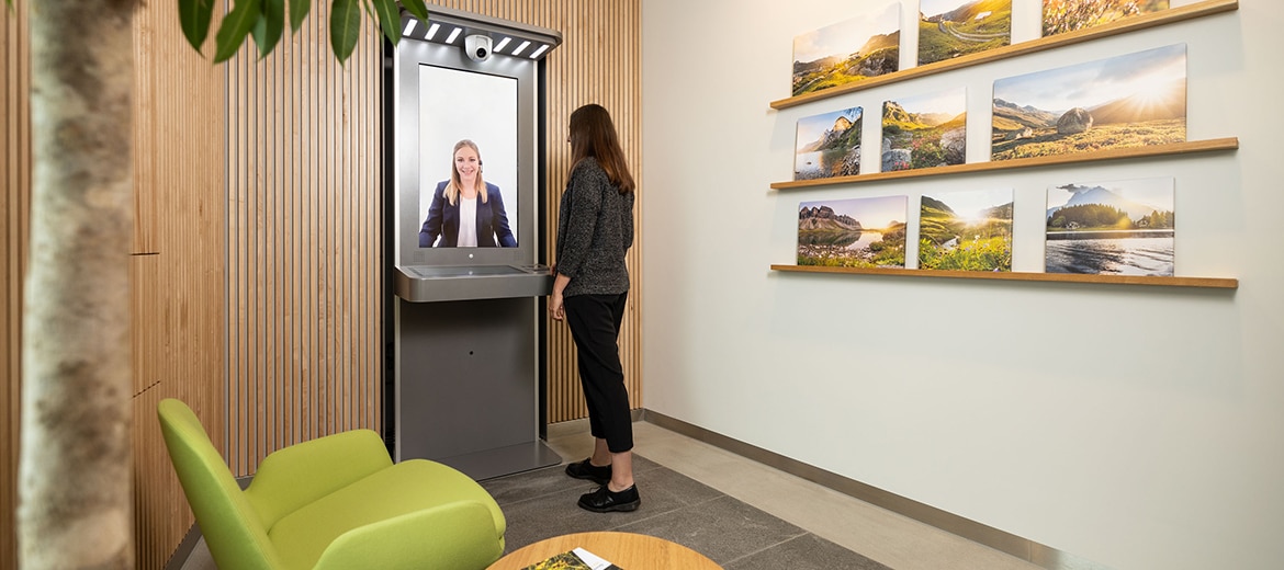 Banking with Telepresence in the swiss canton of Uri