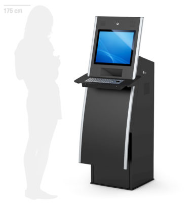 HERA - Digitales Self Service Terminal mit Drucker von eKiosk