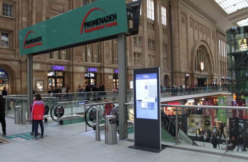 Hauptbahnhof Leipzig Wegeleitung